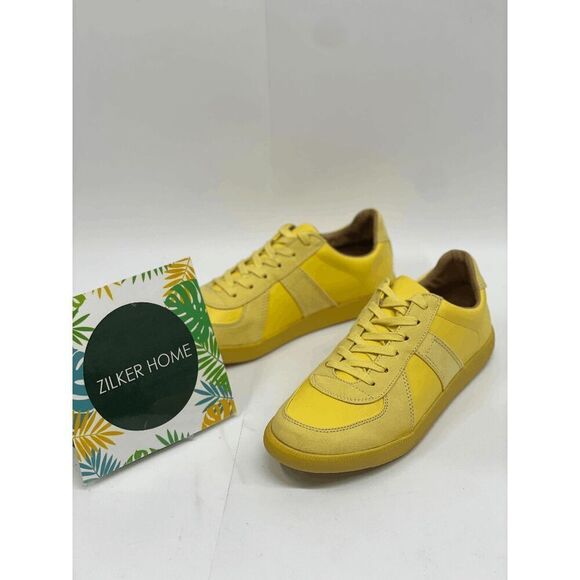 Inc International Concepts Men's Court Sneakers - Yellow 9M - Picture 1 of 7